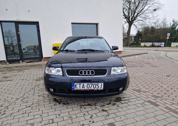 Audi A3 cena 11500 przebieg: 212000, rok produkcji 2000 z Strzyżów małe 191